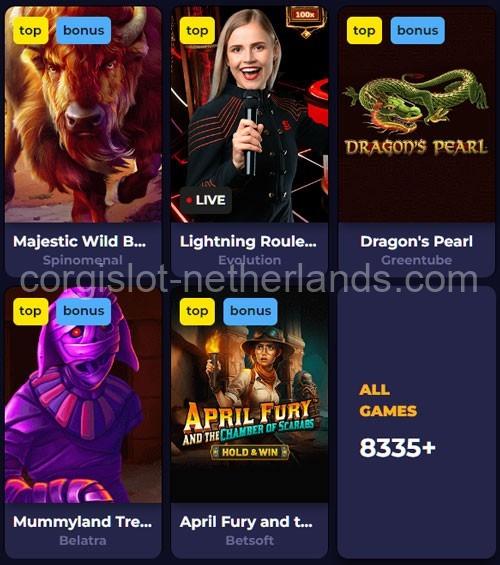 Official 8 TOPGAME CORGISLOT500 2